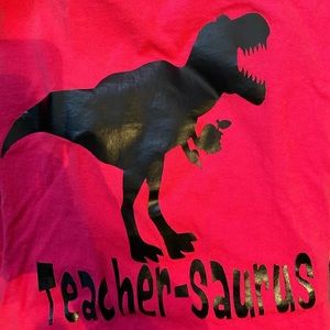Teacher-saurus tee-shirt